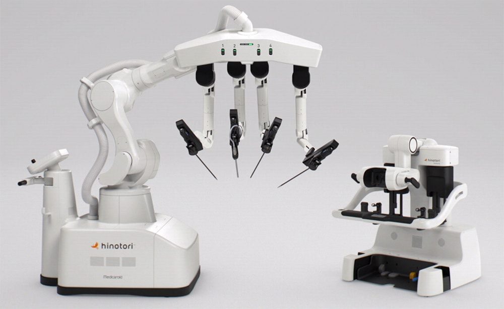 手術支援ロボットシステム「hinotori」